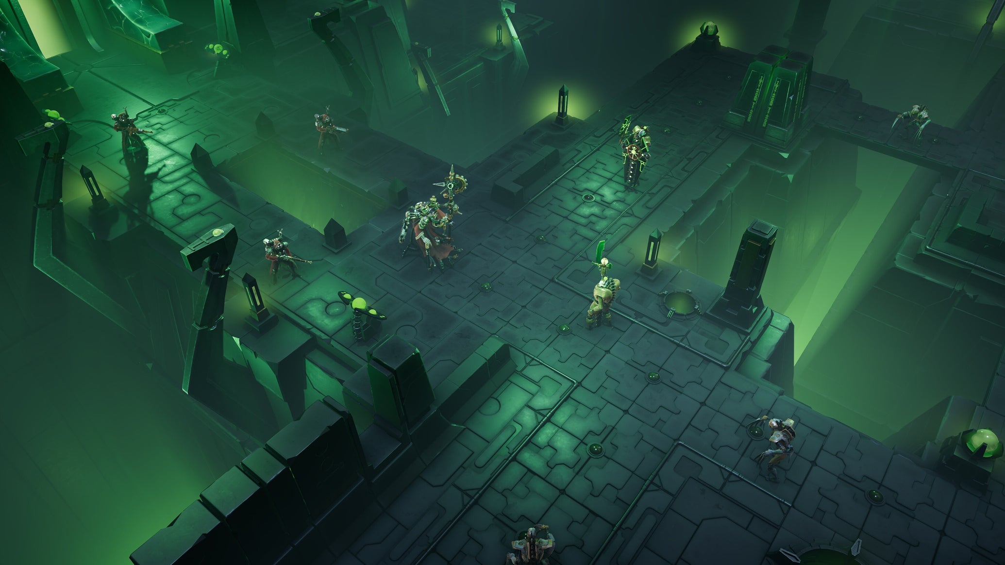 A necron tomb in Warhammer 40,000: Mechanicus 2. - 1