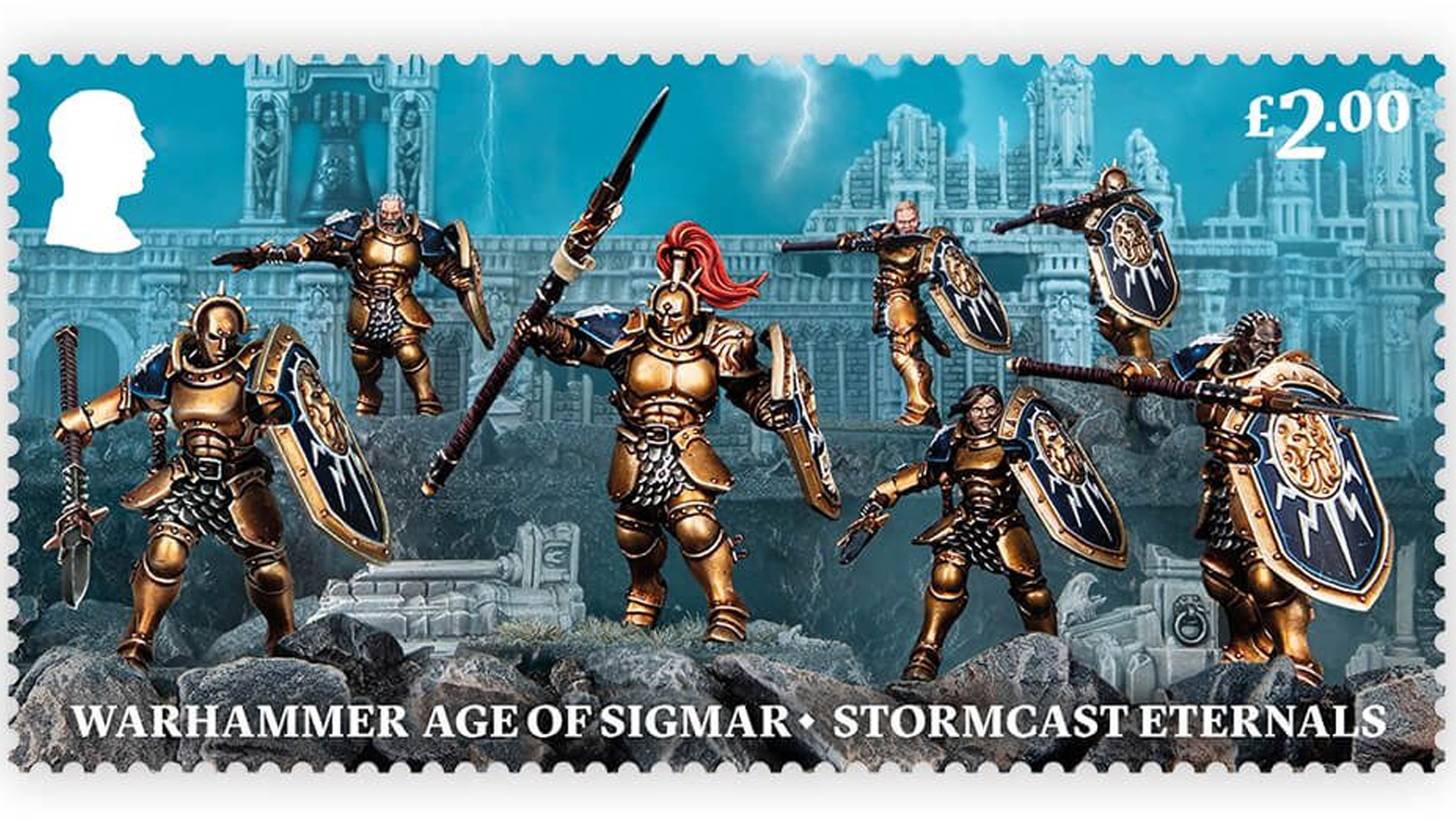 Royal Mail has created official Warhammer stamps to mark the