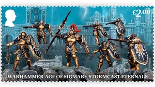 Royal Mail has created official Warhammer stamps to mark the fantasy wargame’s 40th anniversary