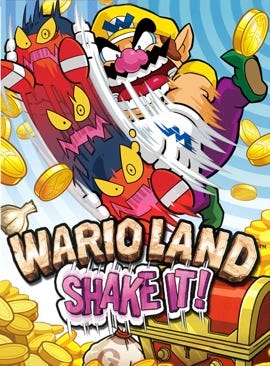 Caixa de jogo de Wario Land: The Shake Dimension