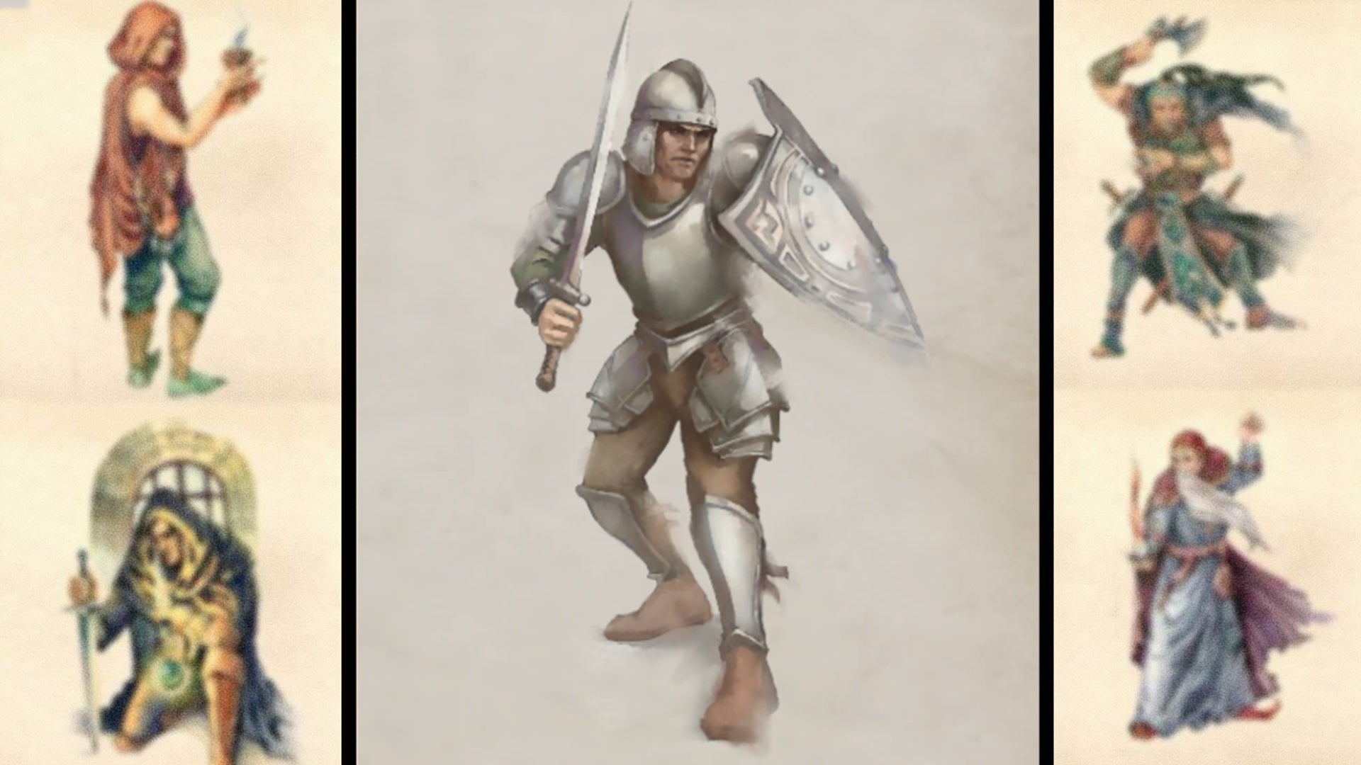 An illustration of the Warrior class in The Elder Scrolls IV: Oblivion Remastered. - 15