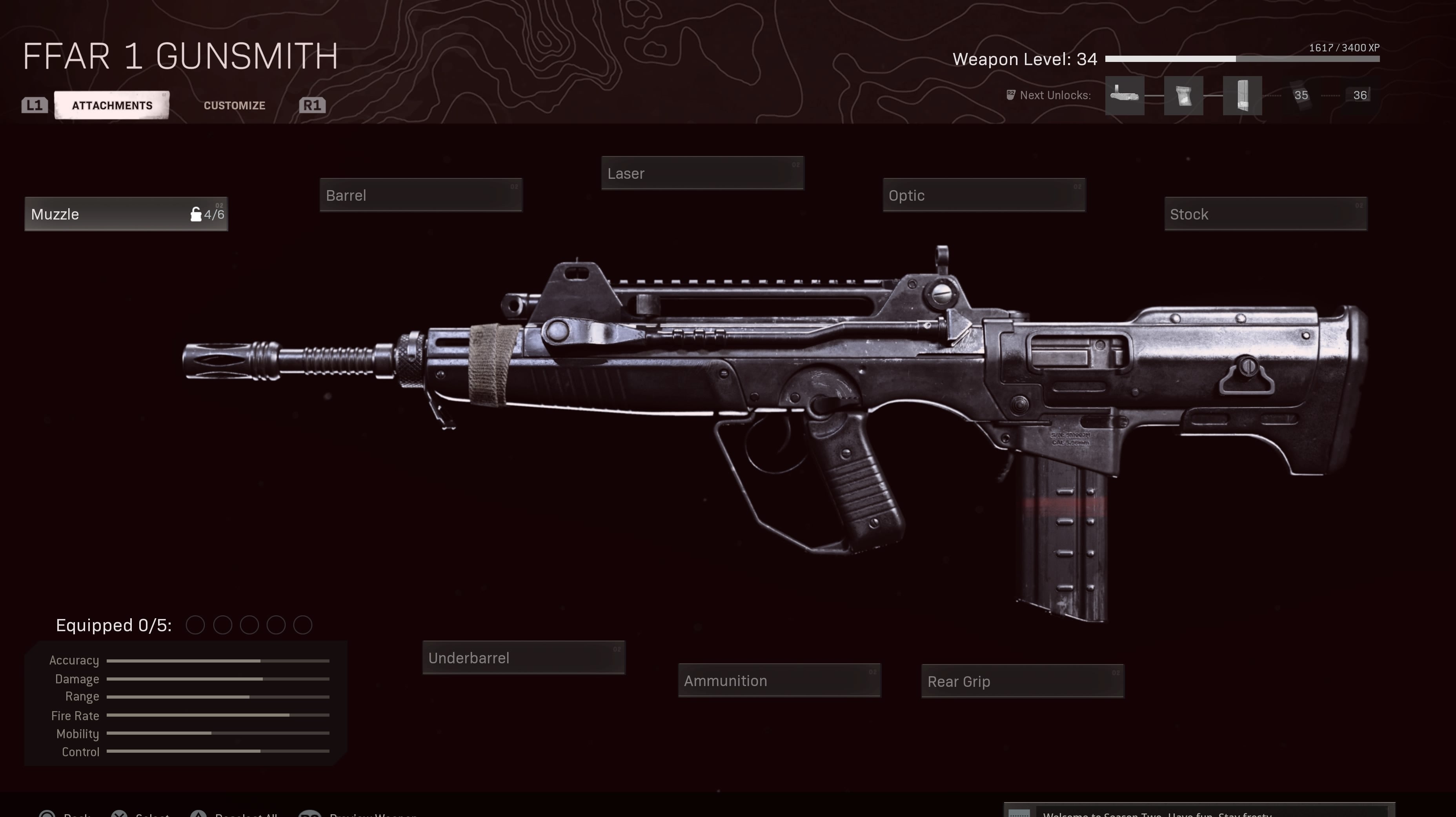 Warzone AUG en FFAR 1 worden aangepast