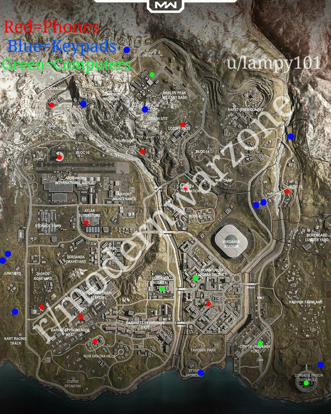 Cod Plunder Map Call of Duty Warzone Bunkers: How to get Red Access Cards and open ...