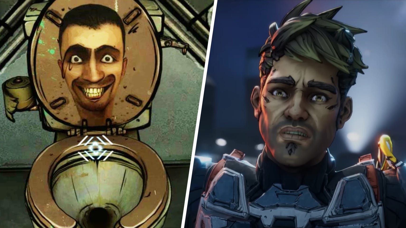 Borderlands 4 custom header Skibidi toilet