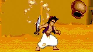 Watch: Johnny is really terrible at the Sega Aladdin game