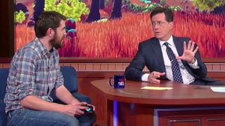 Watch No Man's Sky wow Stephen Colbert