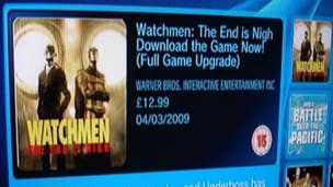 Watchmen demo and full game hit PSN [Update]