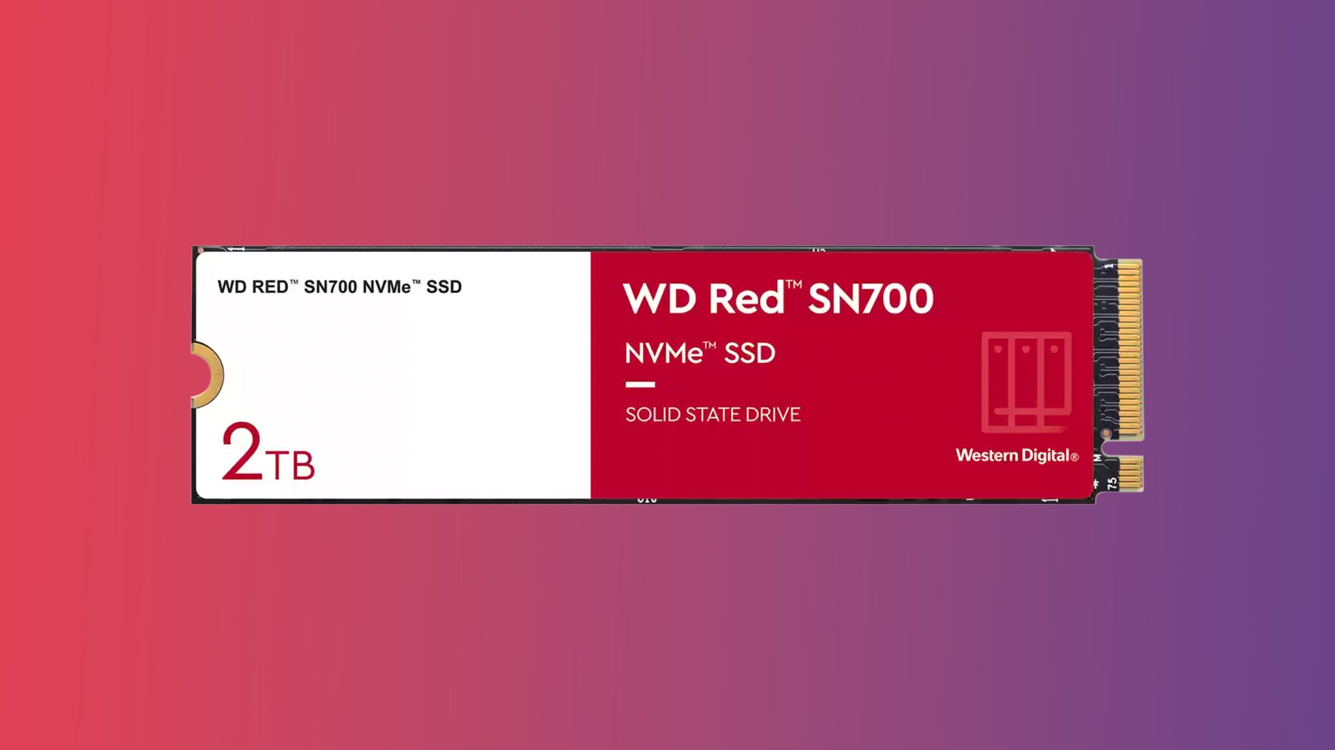 This 2TB WD Red SN700 is down to £129 from WD with a code, and is ...