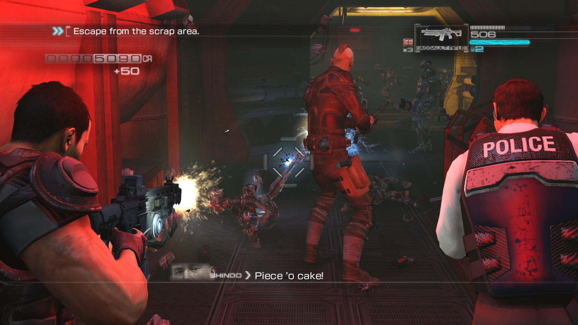 Binary Domain Cop Binary Domain | Rock Paper Shotgun
