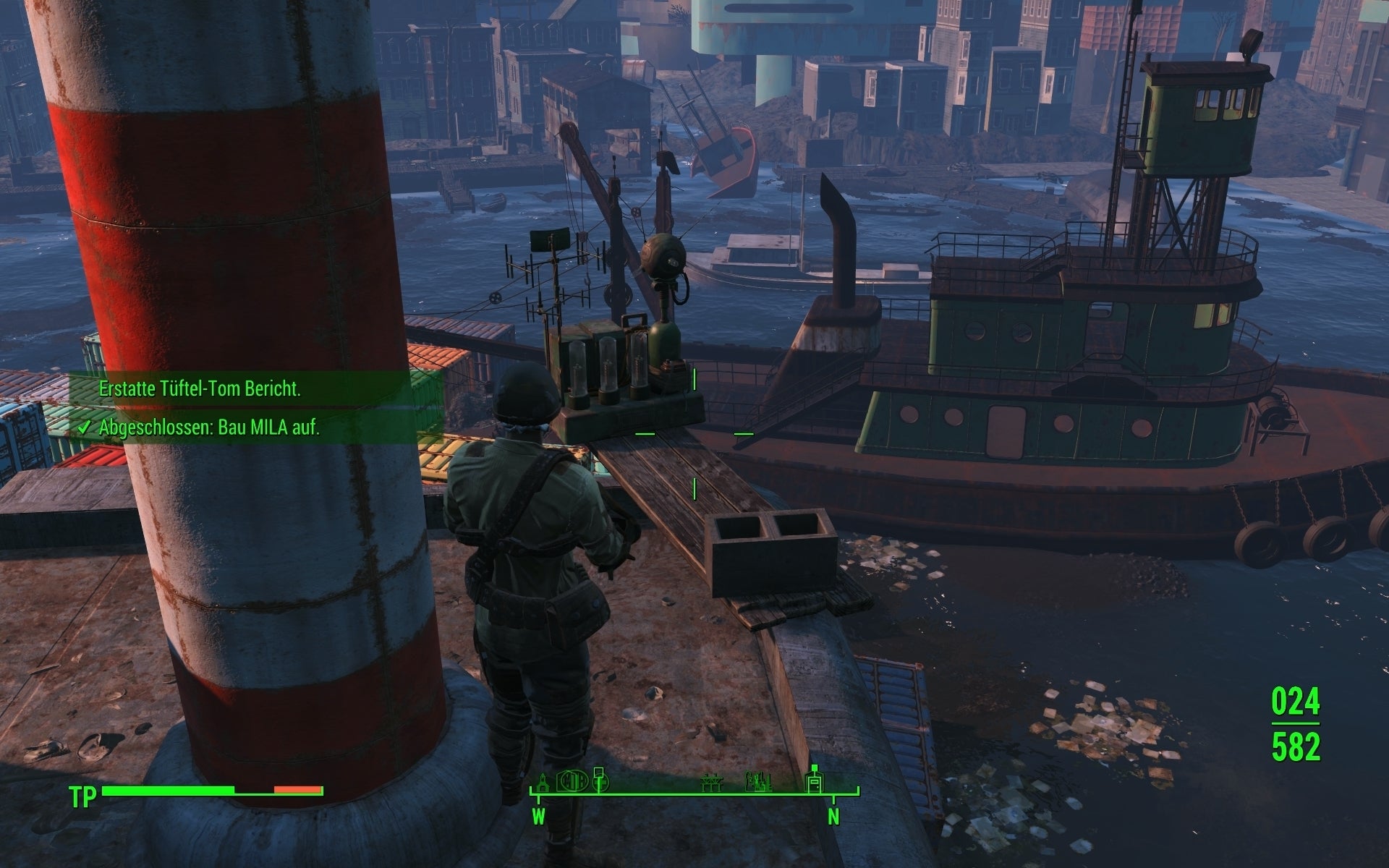 Fallout 4: Wetterfahne: Der Boston Bugle & Four Leaf ...