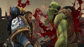 WH40K: Space Marine screens show orks dying horribly 