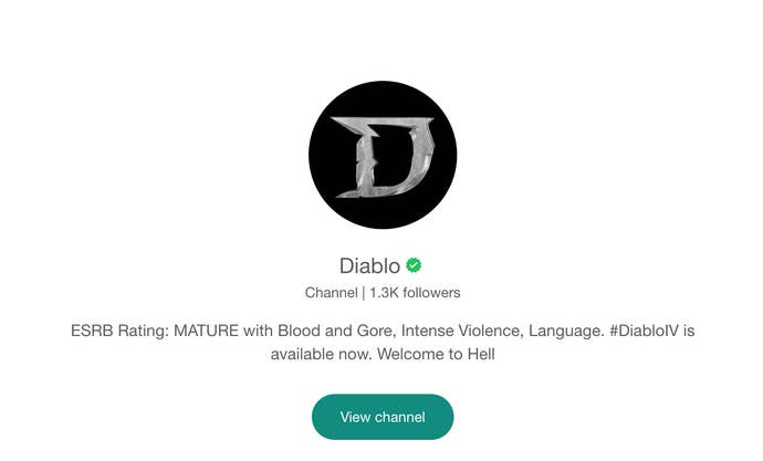 MATURE with Blood and Gore, Intense Violence, Language. #DiabloIV is disposable now. Welcome to Hell