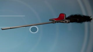 Destiny Lost Broom Sparrow - Location of the secret Halloween Sparrow in the Tower