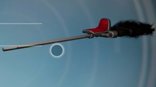 Destiny Lost Broom Sparrow - Location of the secret Halloween Sparrow in the Tower