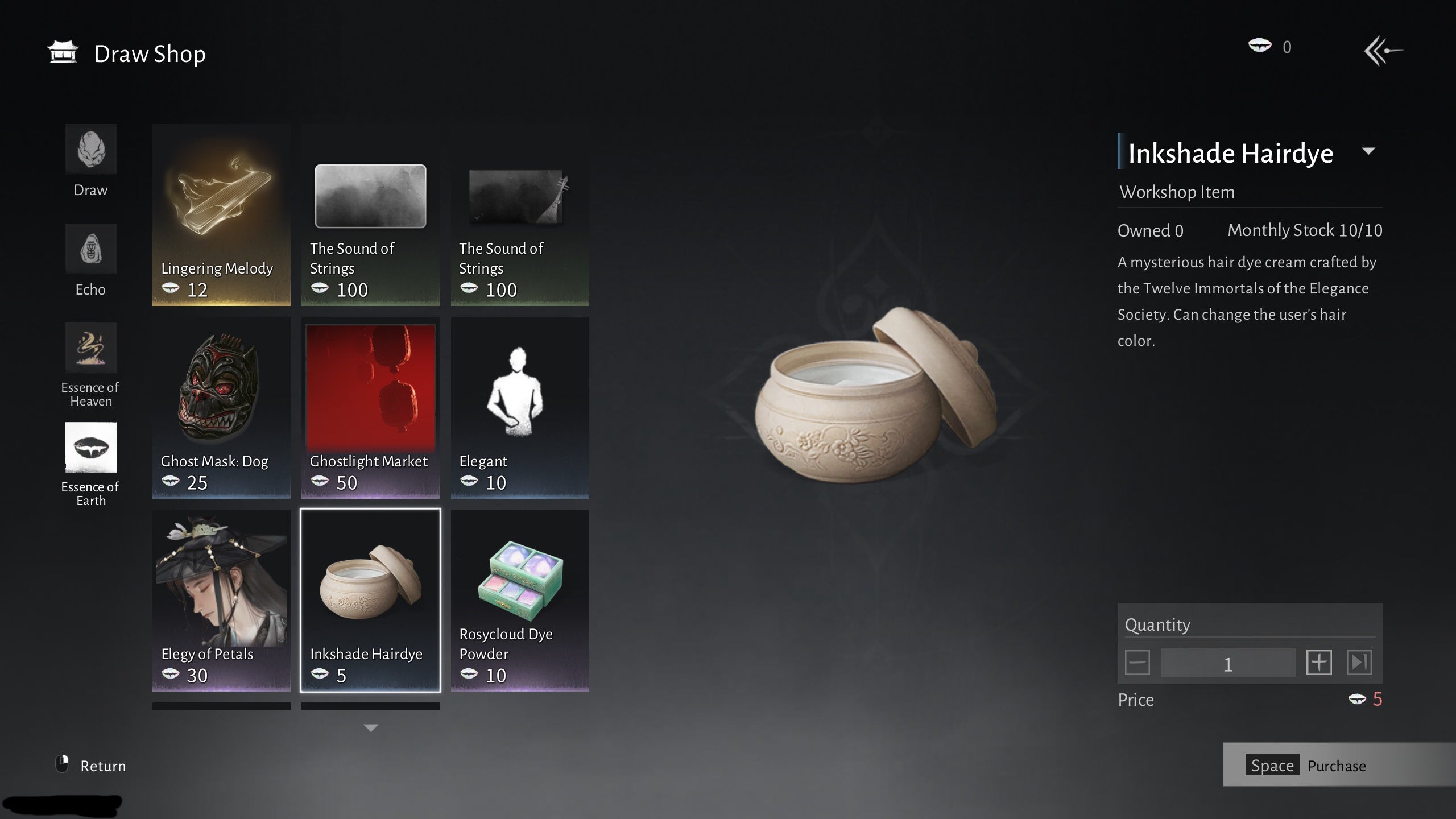 A hairdye item in Where Winds Meet - 3