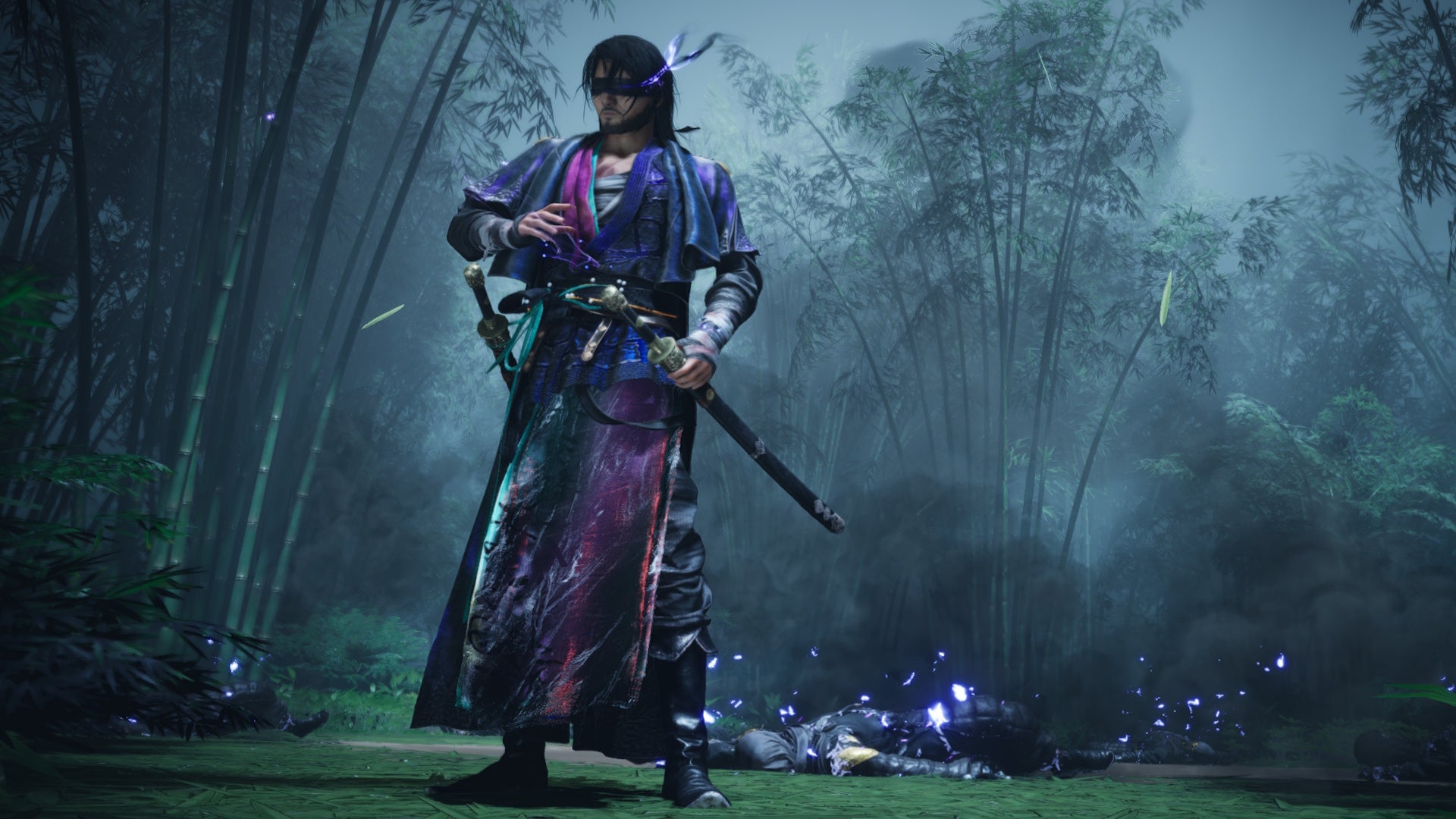 A player character in Where Winds Meet's draw menu - 1