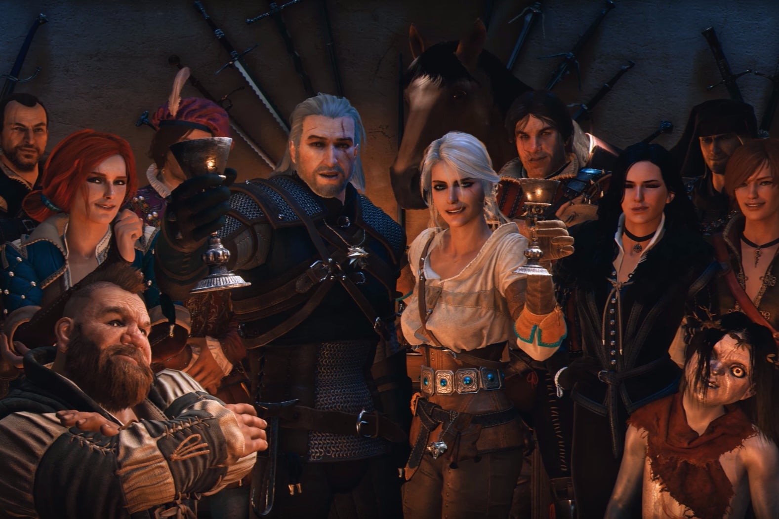 Who's who in The Witcher's wonderful 10-year anniversary video ...