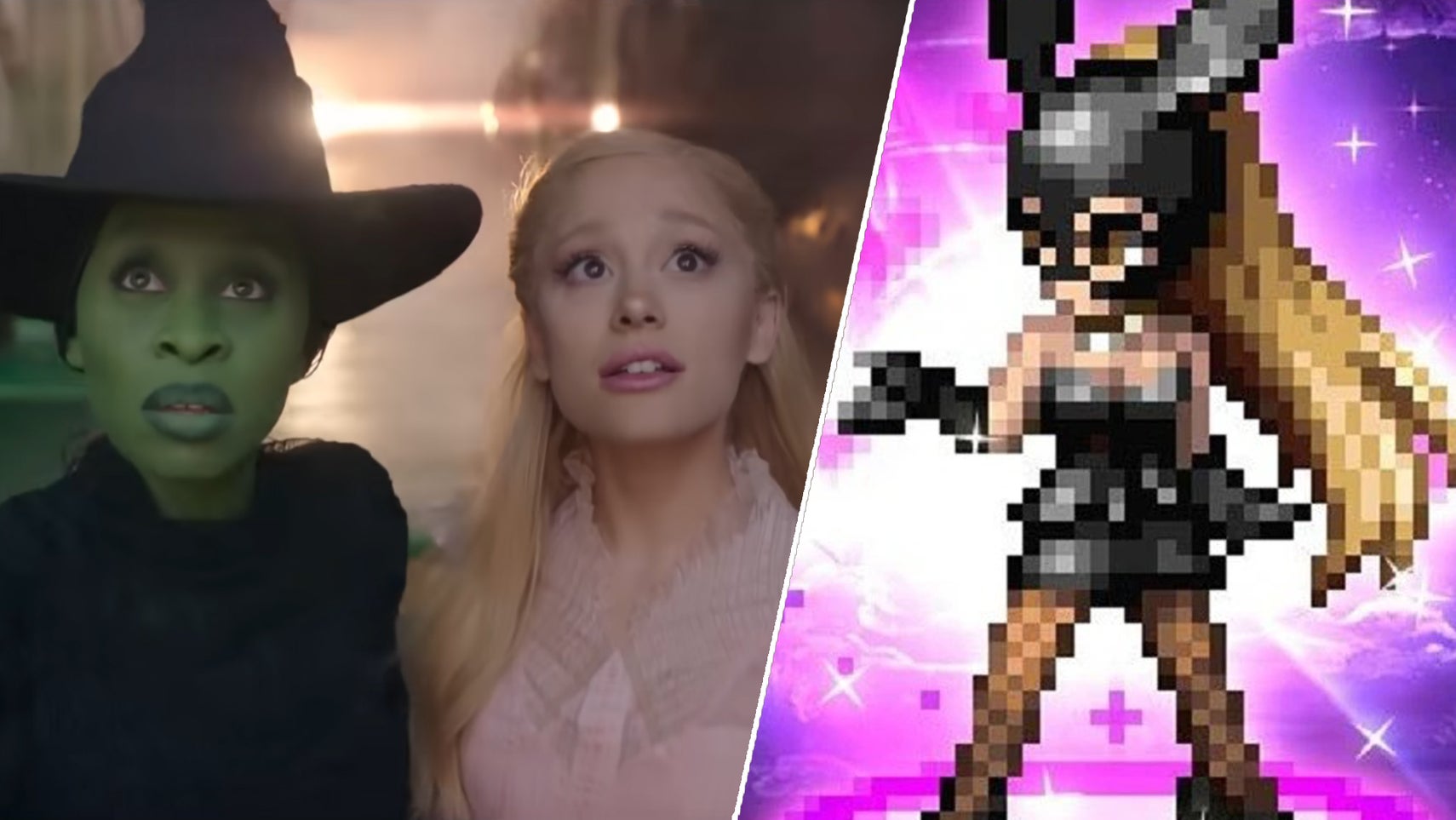 Canon Final Fantasy character Ariana Grande is summoned into her first Wicked trailer - 1