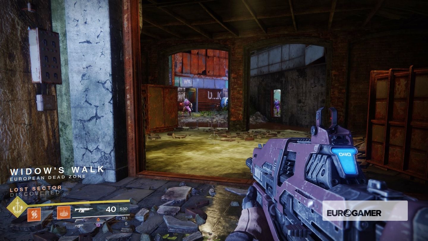 Destiny 2 Atrium, Widow's Walk, Terminus East locations in Trostland