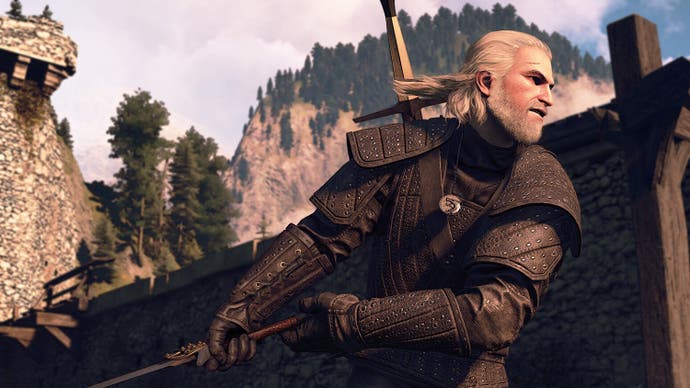Geralt w grze Wiedźmin 3