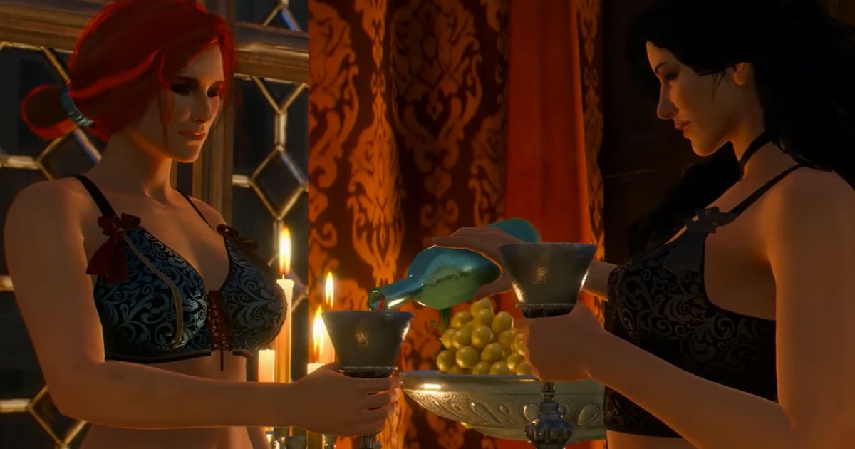 Wybór między romansem z Triss albo Yennefer w Wiedźminie 3 dodano w ostatniej chwili