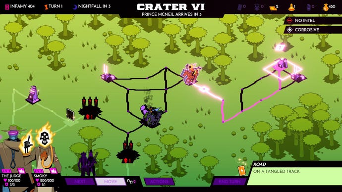 A map of the planet’s surface shows a green landscape.