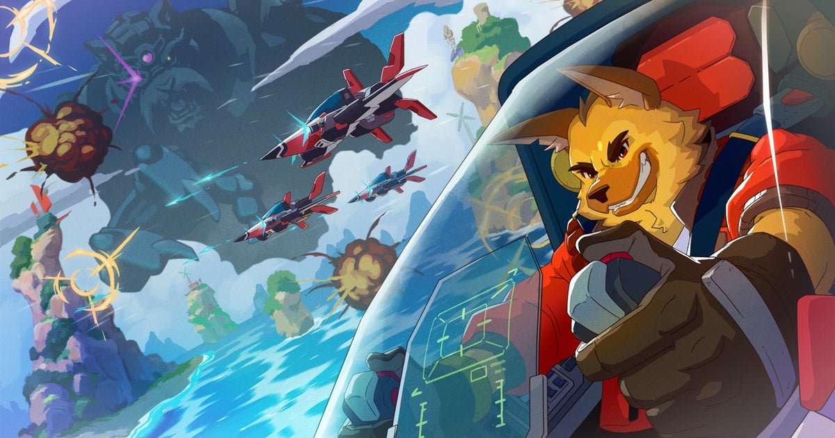 Star Fox mans new game Wild Blue looks delightfully, deliriously like Star Fox Star Fox mans new game Wild Blue looks delightfully, deliriously like Star Fox