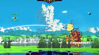 Aerial violence in a Wind Runners screenshot.