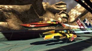 WipEout HD Fury screens are bright and colorful