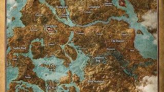 The world map for The Witcher 3: Wild Hunt is a rather large one 