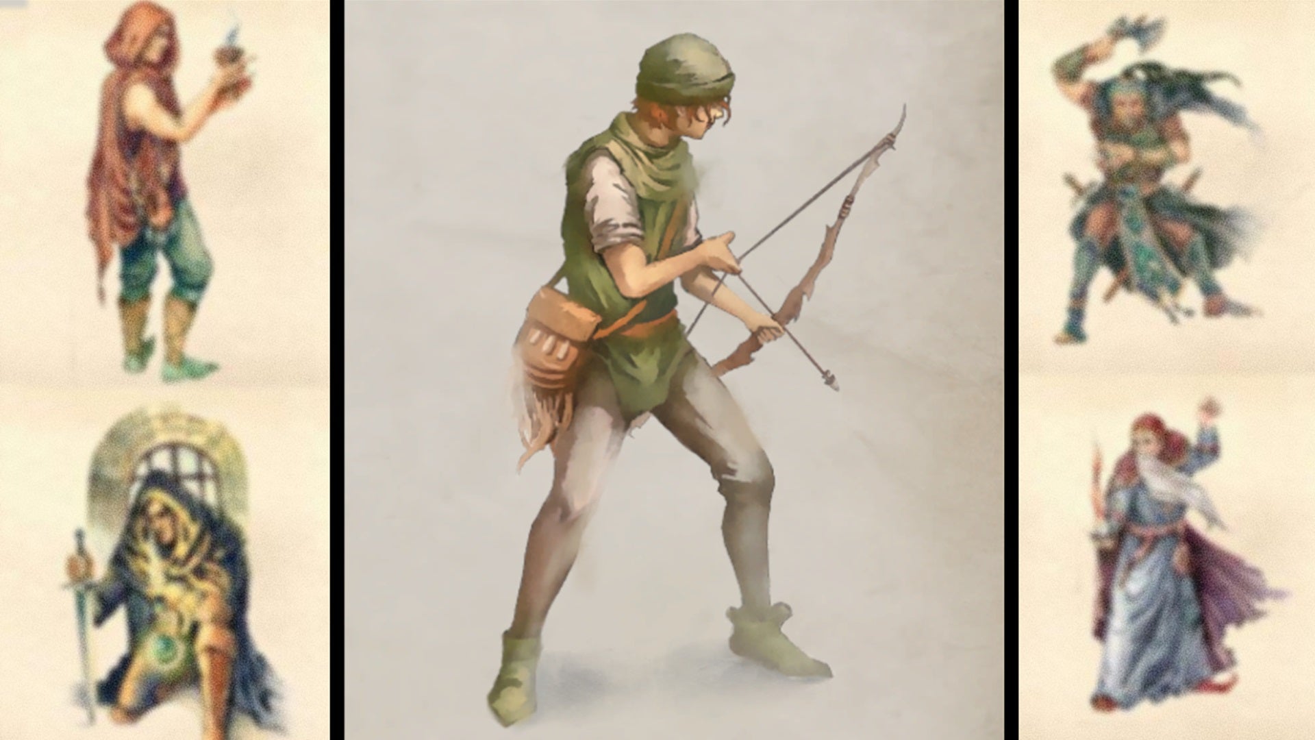 An illustration of the Witchhunter class in The Elder Scrolls IV: Oblivion Remastered. - 18