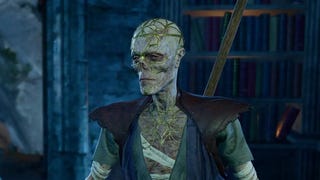 Withers, a mysterious and terrifying Skeleton, in Baldur's Gate 3