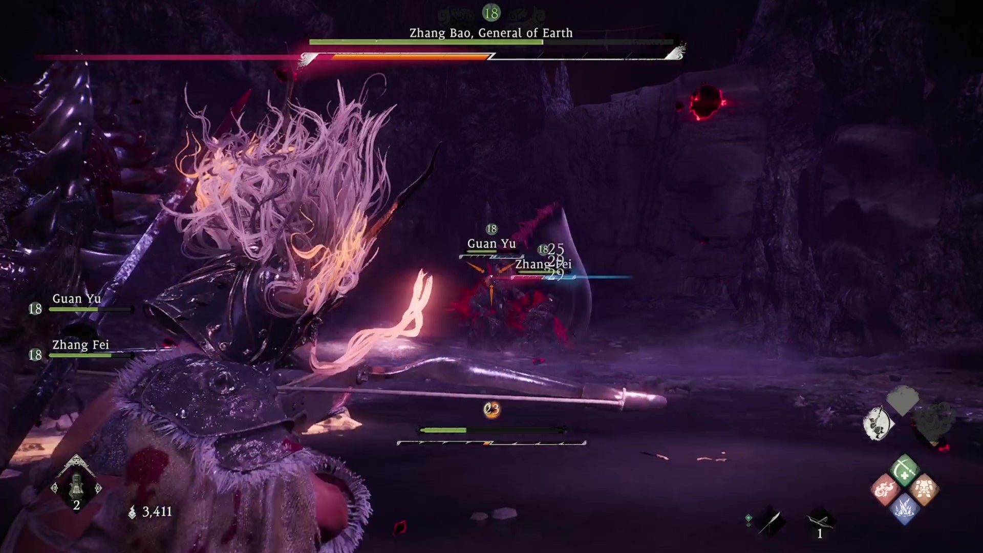 wo long fallen dynasty crossbow aiming at zhang bao