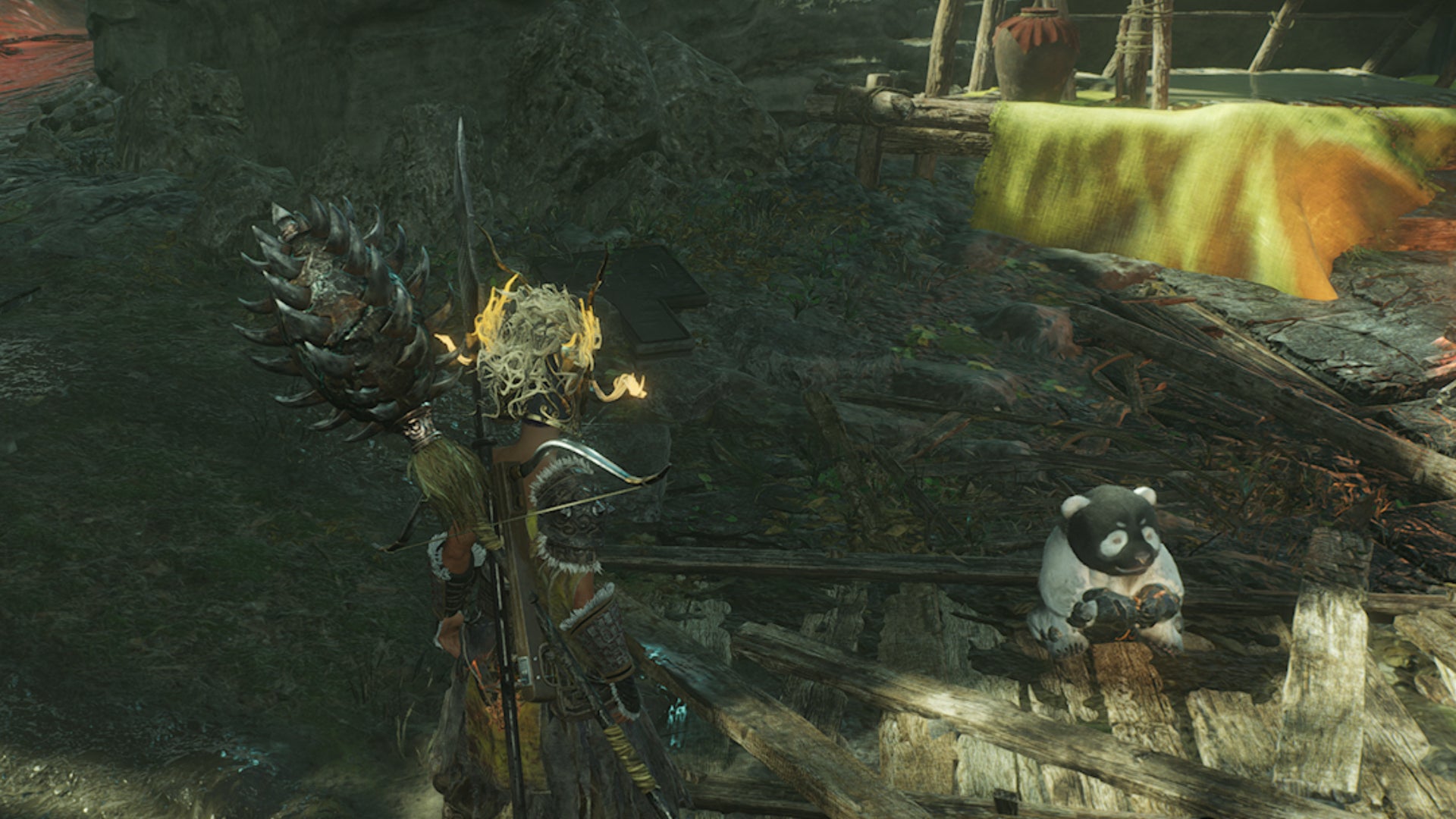 wo long fallen dynasty a shitieshou eating