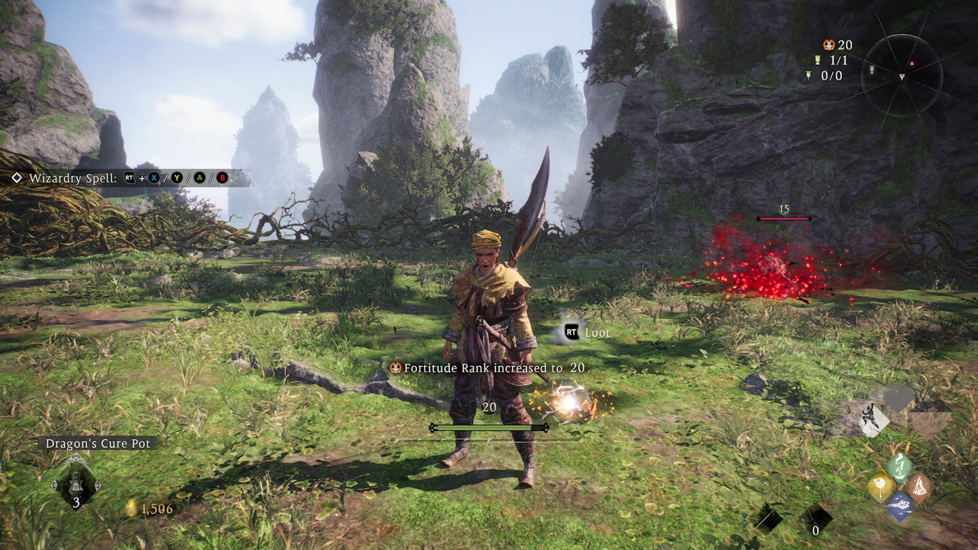 wo long fallen dynasty wizardy tutorial in training grounds