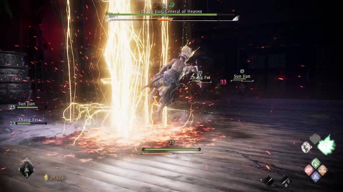 Wo Long Fallen Dynasty, Zhang Jiao bolt attack