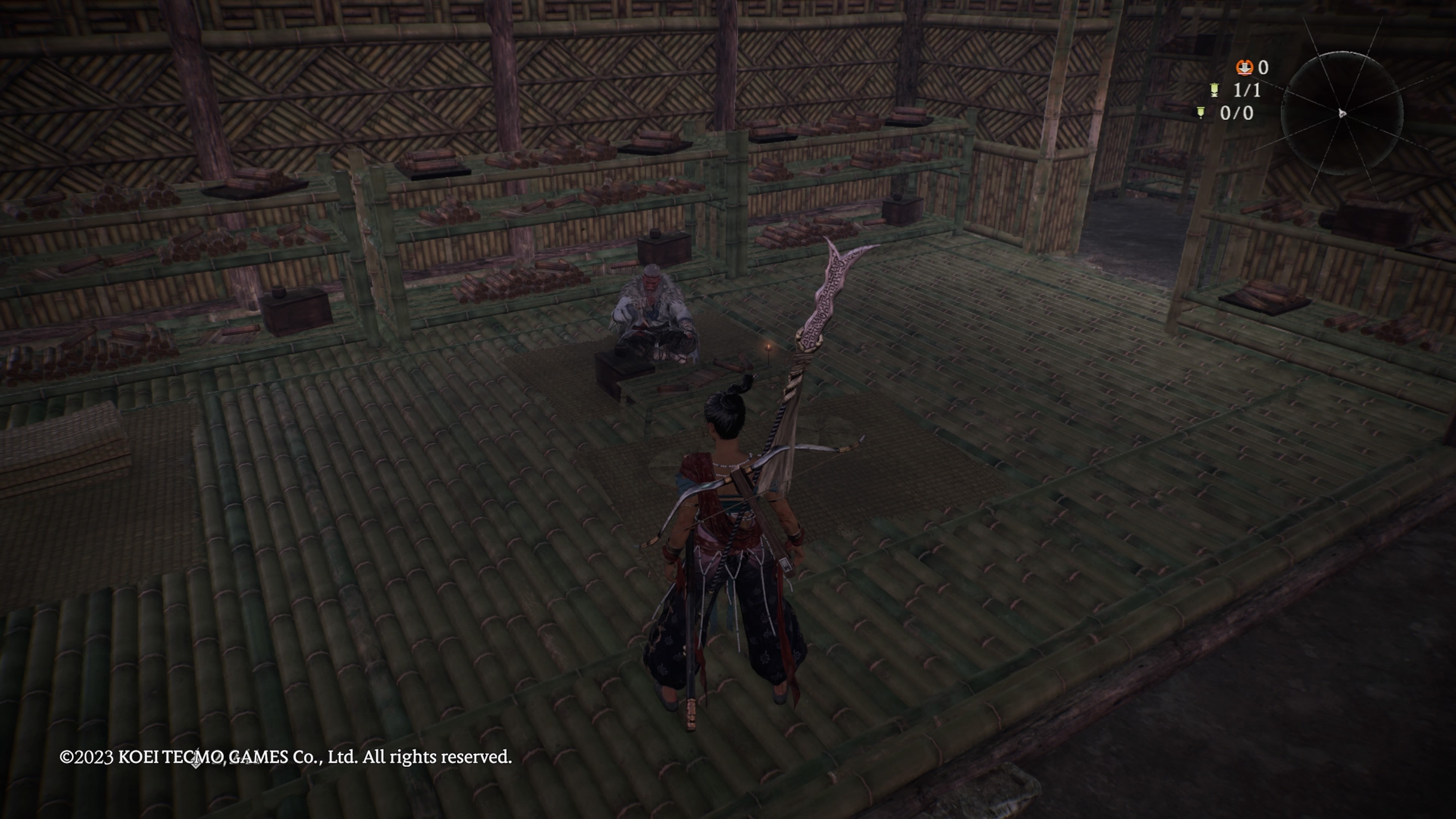 The character who respecs your stats in Wo Long