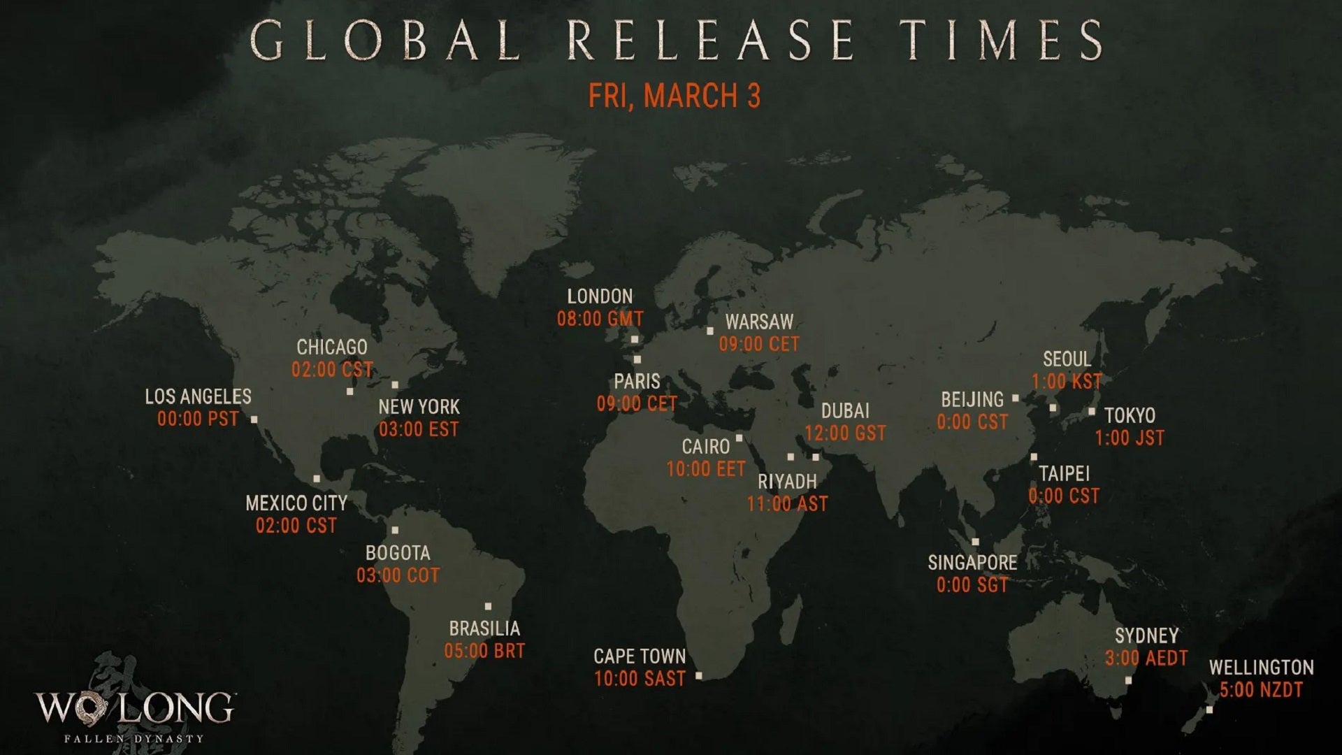 Wo Long Mini Map Wo Long: Fallen Dynasty release time | Rock Paper Shotgun