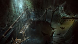 Wolfenstein: The Old Blood artwork shows the catacombs, dock, more