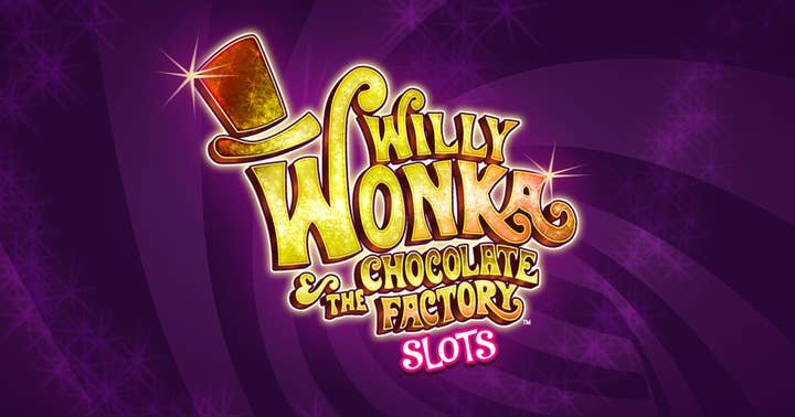 Logo for Zynga's Willy Wonka and the Chocolate Factory Slots