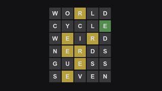 Reggie aces Wordle his first time playing it, then immediately quits