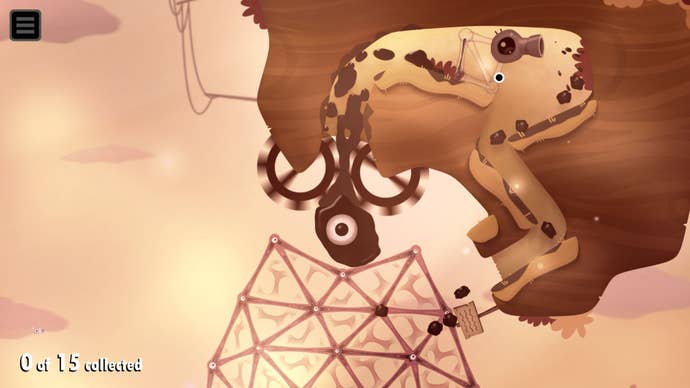 A blob of jelly-like goo is destroyed in a spinning grinder.