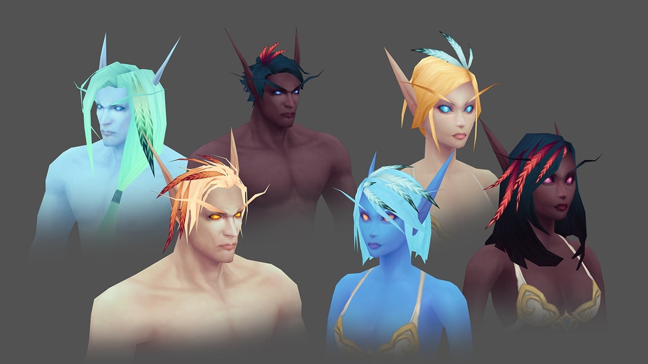 World of Warcraft: Forever work in progress Skyborne elves
