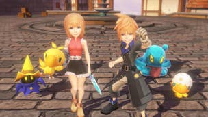 These World of Final Fantasy screenshots feature some familiar faces