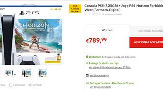 Worten tem stock de PS5 e está a vender bundle por €789,99