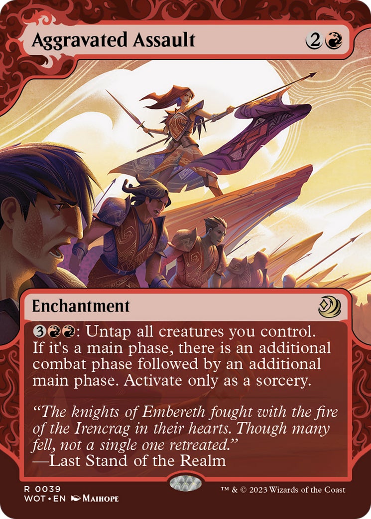 mtg wilds of eldraine anime cards MTG's Wilds of Eldraine reprints several powerful enchantments as anime girls (and one goose)