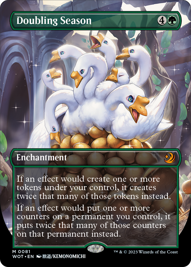 MTG's Wilds of Eldraine reprints several powerful enchantments as anime  girls (and one goose) | Dicebreaker