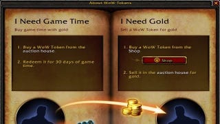 World of Warcraft Token lets players buy game time with gold