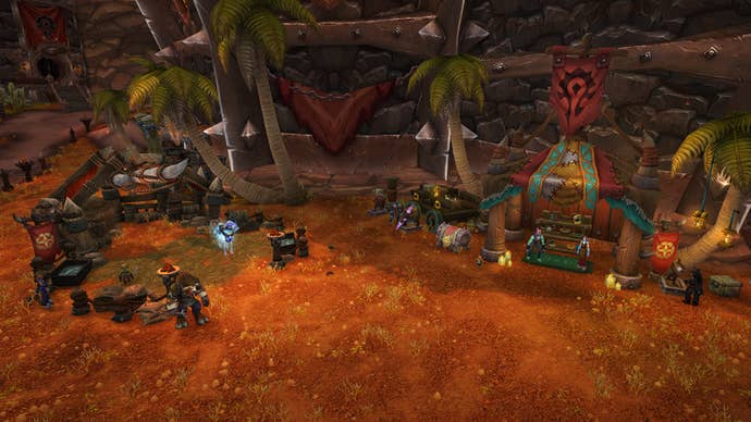 Horde trading post in World of Warcraft