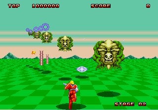 Space Harrier II screenshot